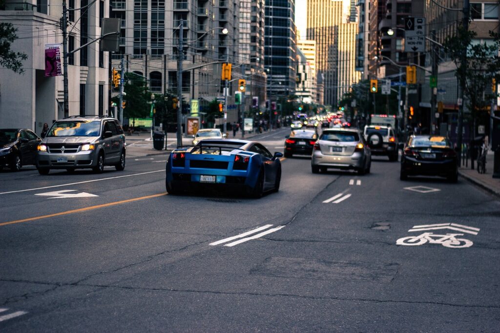 lamborghini, cars, street, road, traffic, busy, automotive, traffic lights, city, urban, blue car, blue road, blue street, lamborghini, lamborghini, lamborghini, lamborghini, lamborghini